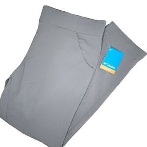 Columbia Women's XL Plus Size Anytime Casual Pull on Pant Extra Large City Grey‎